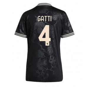 Juventus Federico Gatti #4 Dámské Alternativní Dres 2025-26 Krátký Rukáv